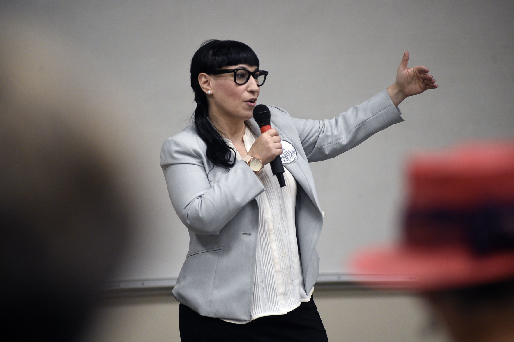 Denton NAACP hosted a forum for the city council runoff election on Saturday at the Denton Police Training Center.